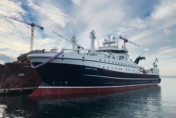 The first supertrawler of the new RFC fleet "Vladimir Limanov" delivered to the customer