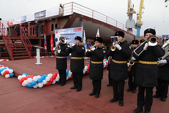 Заложено второе судно серии супертраулеров  «Русской Рыбопромышленой Компании»