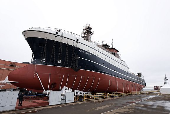 Mekhanik Shcherbakov Super Trawler Launched