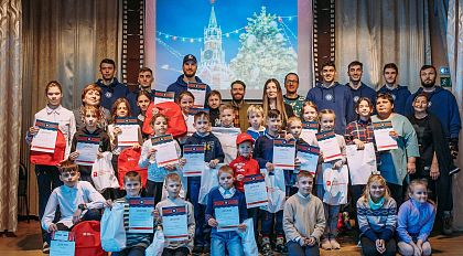 俄罗斯渔业公司给赢得动画竞赛的学生奖赏
