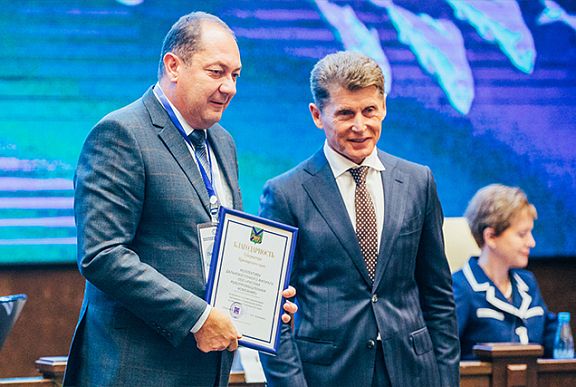 Высокую социальную ответственность Русской Рыбопромышленной Компании отметил губернатор Приморья