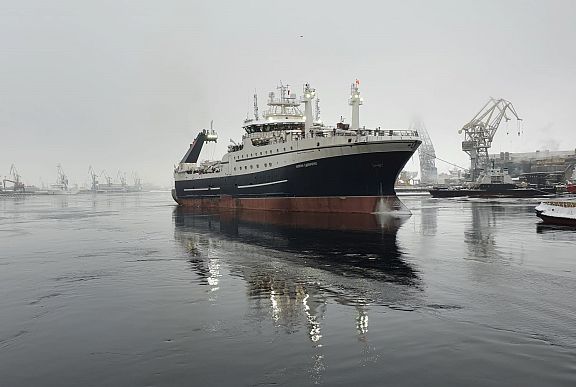 Started sea trials of the lead Russian supertrawler for the Russian Fishery Company